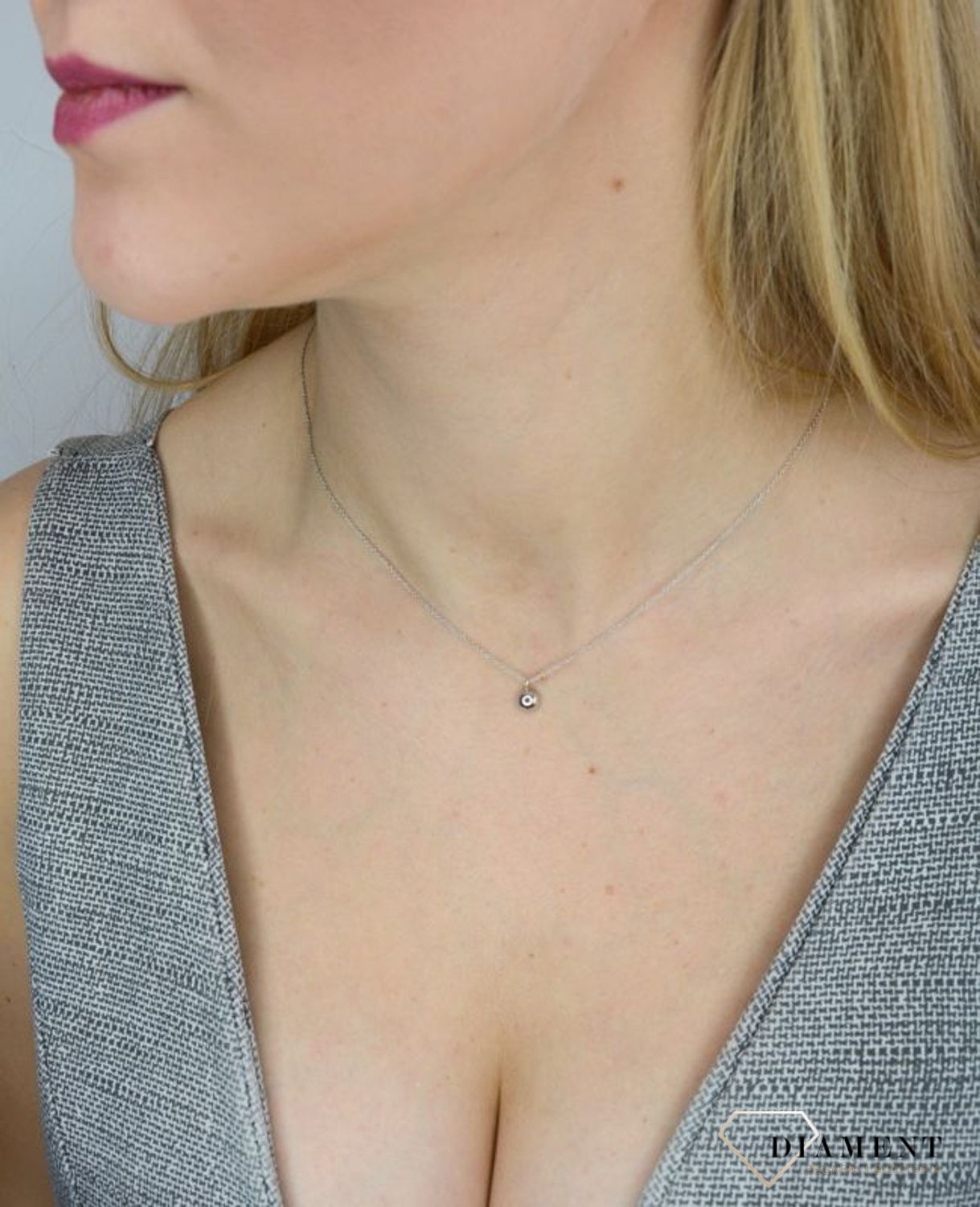 Naszyjnik srebrny półkulka Dall'Acqua C RM 21009.jpg